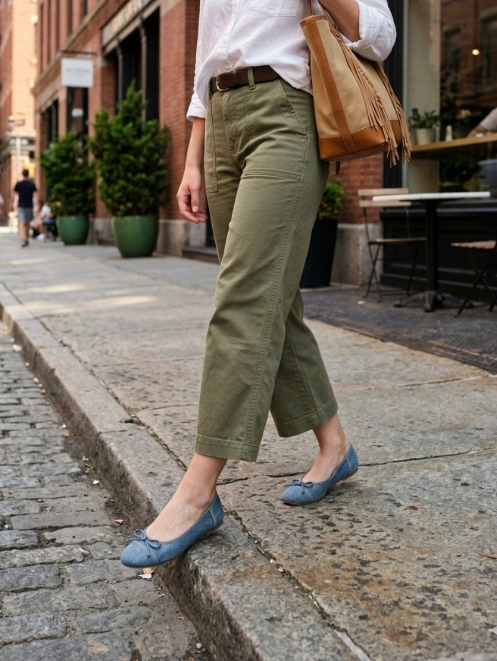 Jeffrey Campbell Women's Denim Ballet Flat Size 9